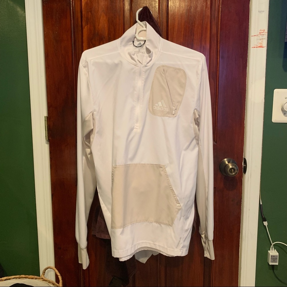 adidas runwear 1/4 zip.
